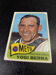 1965 Topps Yogi Berra Card #470