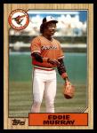Eddie Murray 1987 Topps #120 Baltimore Orioles Card