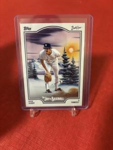 2025 Topps Bob Ross Baseball Ron Guidry #72