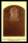 Wilbert Robinson Hall of Fame Plaque #261