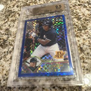 2003 Robinson Cano Topps Chrome Xfractor RC /25