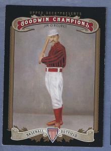 Jim O'Rourke 2012 Upper Deck Goodwin Champions Card