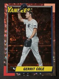 2025 Topps Series 2 Gerrit Cole Orange SSP /25