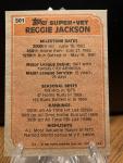 1983 Topps Reggie Jackson #501 Baseball Card