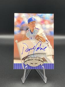 2005 Upper Deck David Cone Autograph Card