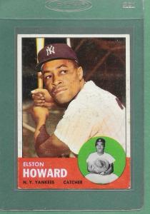 1963 Topps Elston Howard Baseball Card #60