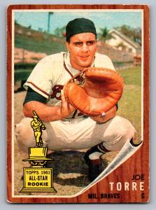 1962 Topps Joe Torre Rookie Card #218