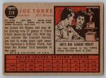 1962 Topps Joe Torre Rookie Card #218