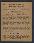 1940 Play Ball #237 Wee Willie Keeler Card