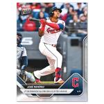 2025 Topps Now #94 Jose Ramirez Cleveland Guardians