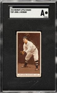 1912 T207 John McGraw New York Giants Card