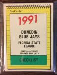 1991 ProCards Dunedin Blue Jays Team Card Set