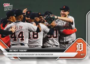 Detroit Tigers 2025 Topps NOW Card 783