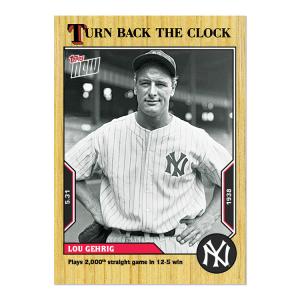 Lou Gehrig 2022 TOPPS NOW® MLB Card