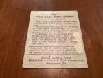 1948 Swell Babe Ruth Story #1 Sports Card