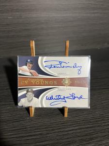 2005 Upper Deck Ron Guidry Whitey Ford Dual Auto