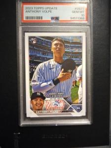 2023 Topps Update Anthony Volpe Rookie Card #US77