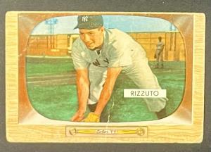 1955 Bowman Phil Rizzuto Yankees Card #10