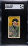 1909 T206 Hughie Jennings HOF Baseball Card