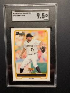 Gerrit Cole 2012 Bowman Chrome Prospects Rookie Card