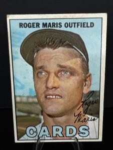 1967 Topps Roger Maris St. Louis Cardinals Card