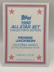 1986 Topps All-Star Reggie Jackson Card #2