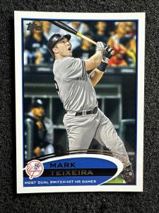 Mark Teixeira 2012 Topps Baseball Card #234