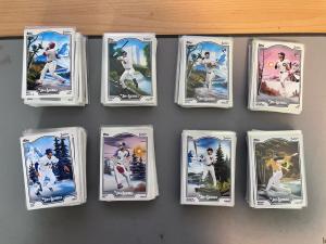 2025 Topps Bob Ross Joy of Baseball Cards