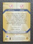 2002 SPx Bernie Williams Jason Giambi Jersey Card