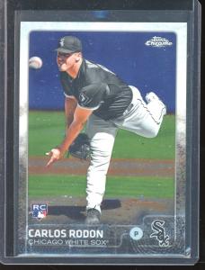 2015 Topps Chrome Carlos Rodon Rookie Card #90