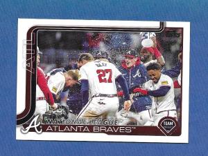 2025 Topps Atlanta Braves Team Set - 34 Cards