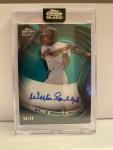 2022 Topps Chrome Willie Randolph Green Refractor Auto