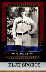 2003 SP Legendary Cuts Cap Anson Card