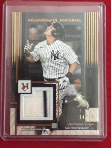 2024 Topps Museum Anthony Volpe Pinstripe Patch /49