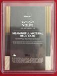 2024 Topps Museum Anthony Volpe Pinstripe Patch /49