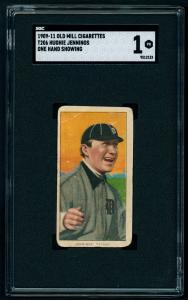 1909-11 T206 Hughie Jennings HOF Rare Card