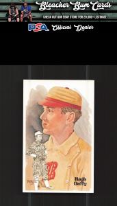 1980-01 Perez-Steele Hugh Duffy Hall of Fame Card