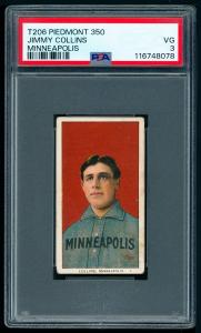 1909-11 T206 Jimmy Collins Portrait Card