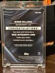 2023 Topps Chrome Black Bernie Williams Auto Gold