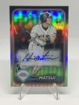 2024 Topps Chrome Hideki Matsui Refractor Auto