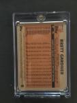 2024 Topps Archives Red Foil Brett Gardner Autograph