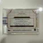 2015 Topps Tribute David Cone Autograph Card