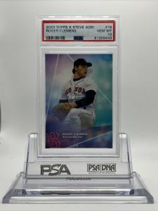2020 Topps Steve Aoki Roger Clemens Card #16