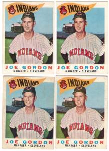 1960 Topps Joe Gordon #216 Card Lot