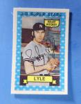 1974 Kellogg's Baseball #41 Sparky Lyle Card