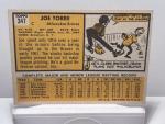 1963 Topps Joe Torre #347 Milwaukee Braves Card