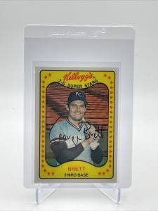 1981 Kellogg's George Brett Baseball Card #8