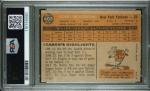 Bobby Richardson 1960 Topps Signed Baseball Card