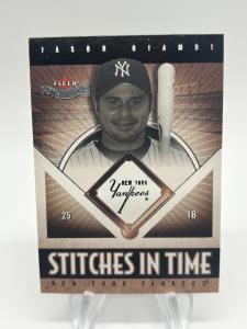 2004 Fleer Patchworks Jason Giambi #17 Yankees Card