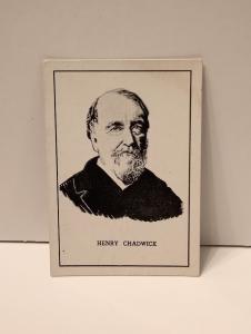 1950 Callahan Hall of Fame Henry Chadwick Card